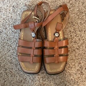 Sam Edelman Naima Chic Brown Strappy Sandals